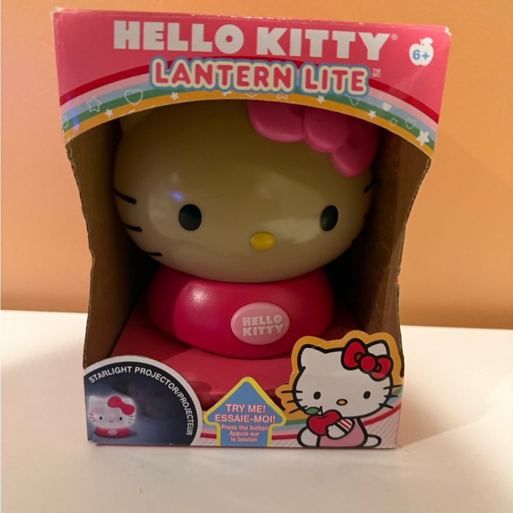 HTF rare Sanrio Hello Kitty Pink Lantern Lite